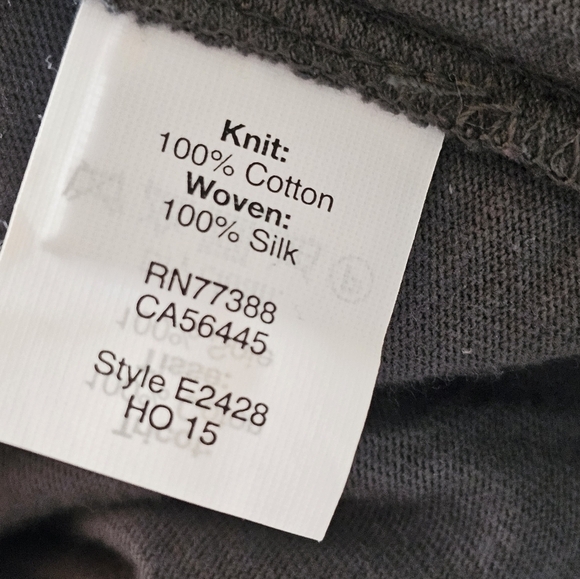 Madewell Silk Edge Dolman long sleeve tee - Picture 7 of 7